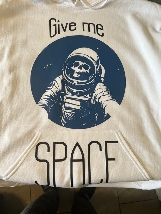 Give Me Space! Astronaut Skull. Hoodie