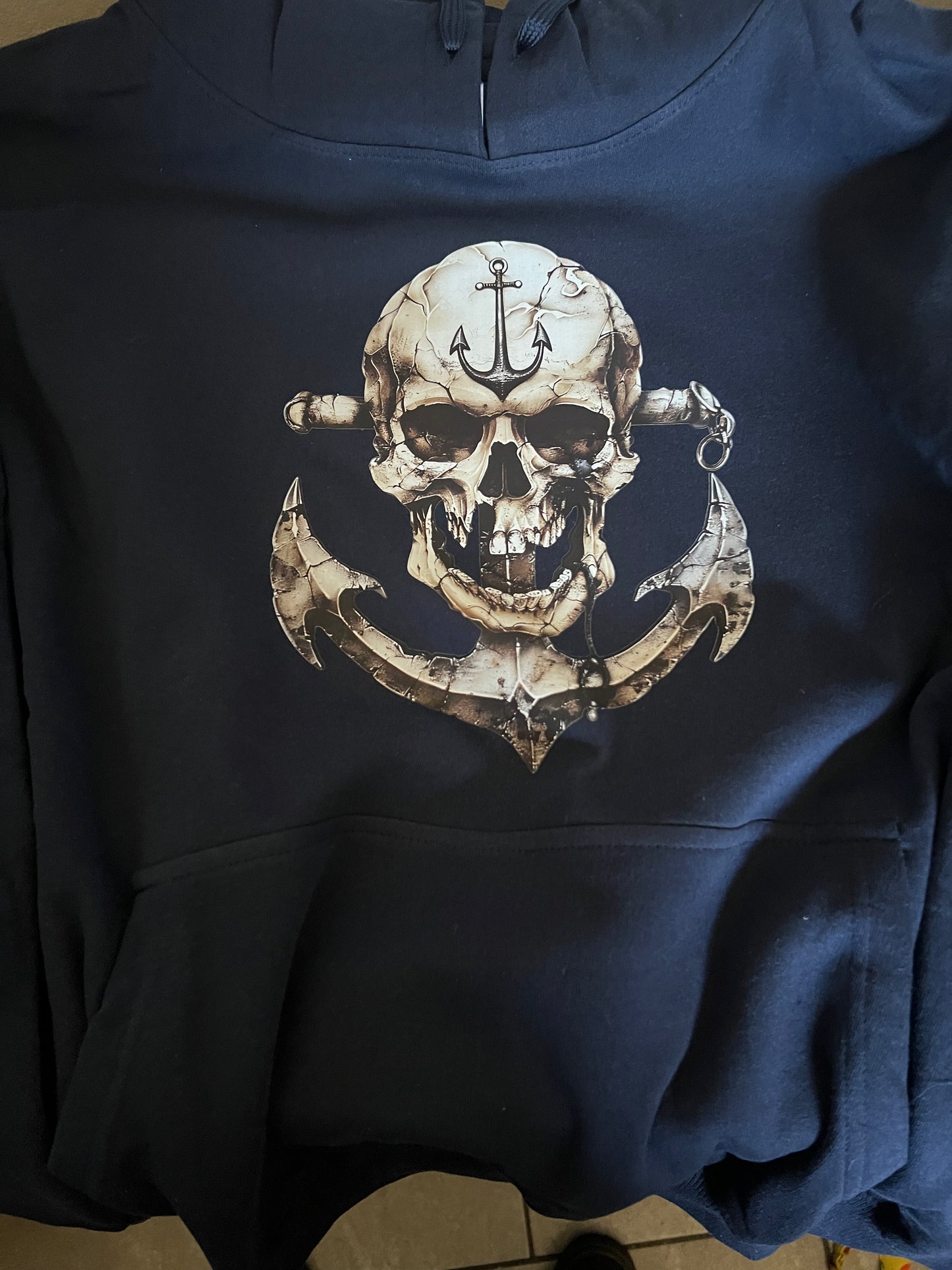 Skull Anchor Hoodie